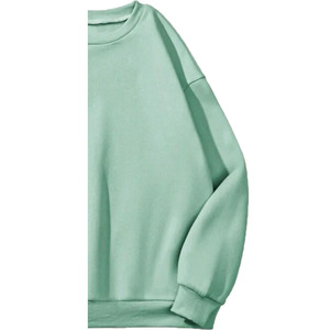 Sudadera de Cuello Redondo para Hombre, Premium, 100% Algodón, Felpa, Diseño Estampado en Relieve, Transpirable, Ecológica, Tejido de 240g - Product Image 5