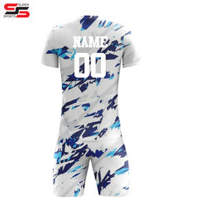 Venta al por mayor logotipo y diseño personalizado hombres jugador de fútbol kits de fútbol sublimación impresión fútbol uniforme - Product Image 2