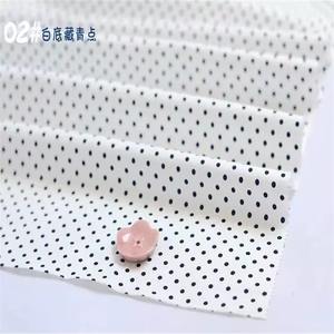 Premium hanlin textil púrpura tierra puntos blancos impreso algodón camiseta tela precio barato venta al por mayor proveedor en línea compra a granel - Product Image 4