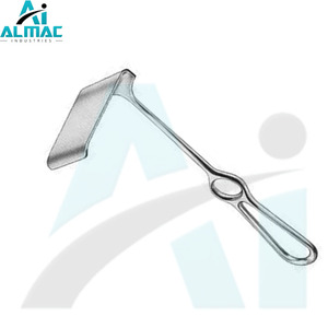 Retractores Morris quirúrgicos de acero inoxidable de alta calidad ALMAC, tamaño personalizado con fuente de alimentación manual, acabado de alto pulido - Product Image 1