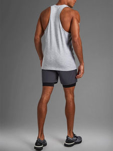 Vente en gros de shorts fitness décontractés bas prix grande taille en coton pour homme été short court décontracté pour homme sublimation gym sport - Product Image 3