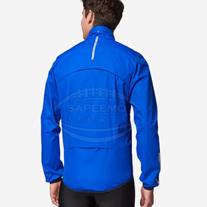 Men Winter <b>Zip</b> <b>up</b> <b>Jacket</b> with Full Front Zipper Breathable Windproof Soft Stretch Polyester Cotton Blend Modern Street Style - Product Image 3