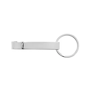 Porte-clés et mousquetons promotionnels durables RCS, tire-bouchon en zinc et porte-clés - Product Image 3