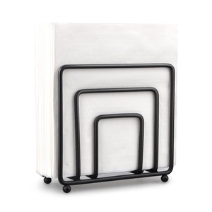 Porte-mouchoirs décoratif en fil métallique pour la décoration du salon et de la table à la maison avec une construction élégante et durable - Product Image 1