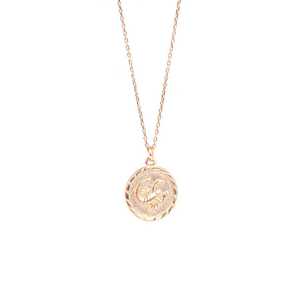 Collar con Motivo de Escorpión en Plata de Ley 925, Chapado en Rodio y Oro, con Cadena de Eslabones, Diamantes y Perlas como Piedras Principales, Regalo - Product Image 4