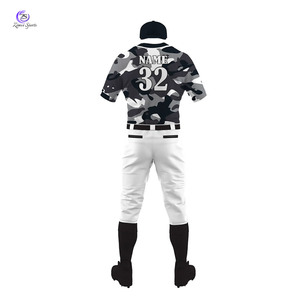 ชุดเบสบอลทีมชุดเบสบอลมาใหม่เครื่องแบบกีฬาเบสบอลออกแบบได้ตามต้องการ - Product Image 3