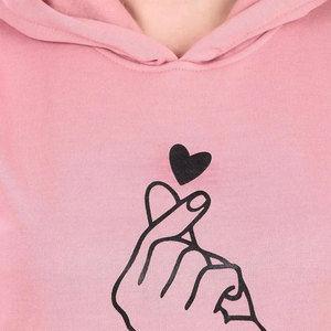 Sudadera con Capucha Deportiva de Algodón para Mujer, Talla Grande, de Invierno, de Alta Calidad, Transpirable, Holgada, en Varios Colores, al Mejor Precio - Product Image 6