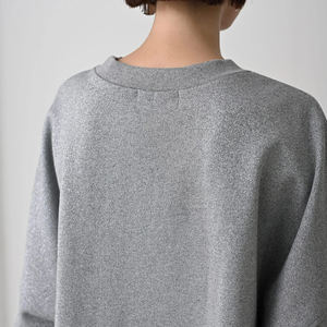 เสื้อสเวตเชิ้ตผู้หญิงคุณภาพสูง สำหรับออกกำลังกายกลางแจ้ง แขนยาว สีพื้น ทรงโอเวอร์ไซส์ คอกลม กำลังเป็นที่นิยม - Product Image 5