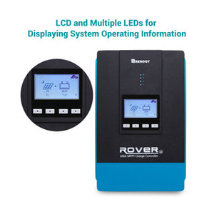 Contrôleur de charge solaire MPPT ROVER 100A avec écran LCD, 12V 24V 36V 48V, régulateur de batterie automatique pour système solaire - Product Image 5