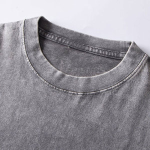 Camiseta con Lavado Ácido, 100% Algodón, Tejido Ligero y Transpirable, Diseño Único Lavado, Perfecta para Uso Diario, Estilo Casual Urbano - Product Image 4