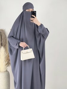 Jilbab di dimensioni molto larghe e di dimensioni libere con parte del naso regolabile per ragazze e donne - Product Image 5