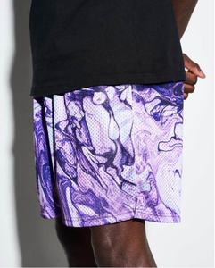 Shorts de basket-ball personnalisés fabriqués au Pakistan pour hommes, respirants, 100% polyester, prix bas, taille XS, vêtements de sport, logo imprimé, service OEM - Product Image 2