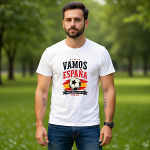 T-Shirt Unisex Personalizzata 100% Cotone Premium 210GSM Stile Casual con Stampa Serigrafica Taglie da XXS a 2XL - Product Image 3