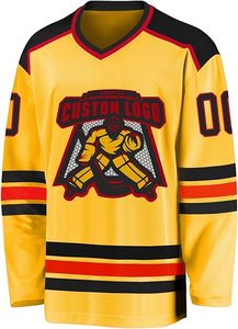 Uniforme de hockey sobre hielo de talla grande para adultos Diseño más popular con su propio logotipo - Product Image 2
