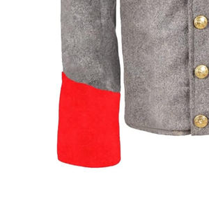 Single Breasted American Reproduction Sack <b>Coats</b> Historical Confederate Wool Jacket - Product Image 4