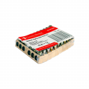 ขั้วต่อไฟฟ้าแท่งทองเหลืองแบบเรียบ6ชิ้นพร้อมสกรู6x9สำหรับบล็อกขั้ว100A 1รูสินค้าคุณภาพดี - Product Image 2