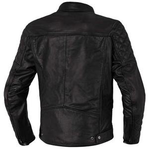 Blouson Moto Unisexe Tendance 2025 en Cuir Véritable et Toile, Imperméable, avec Capuche, Doublure Intérieure en Coton - Product Image 2