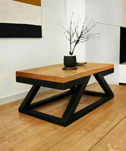 Mesa consola de metal para decoración del hogar con tapa de mármol, sala de estar ecológica, mesa moderna antideslizante para suelo - Product Image 2