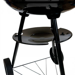 Circular garden charcoal grill with lid and ash <b>box</b> - Product Image 6
