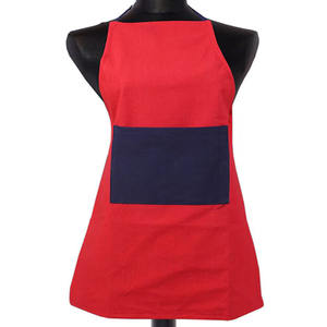 High Quality 100% Cotton Chef Kitchen <b>Cooking</b> <b>Apron</b> Sleeveless Solid Design Reusable and Washable-Custom Logo Set of 2 - Product Image 1