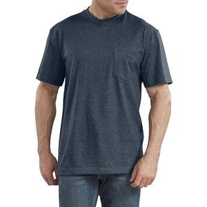 Short Sleeve <b>With</b> <b>Pocket</b> <b>Men's</b> Clothing Plus Size <b>Men</b> <b>Shirts</b> High Quality Cotton Breathable Summer Crewneck Slim Fit <b>Men</b> T <b>Shirt</b> - Product Image 2
