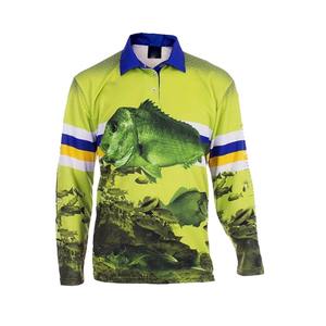 Camiseta Polo de Pesca con Protección Solar UPF 50+ de Nuevo Diseño, 100% Poliéster, con Botones, Fácil de Lavar y Usar para Hombre - Product Image 6