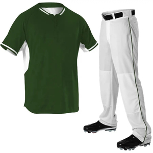 High Quality Custom Logo <b>Baseball</b> Uniform for Men Wholesale Sportswear with Latest Design Breathable Material Plus Size Options - Product Image 5