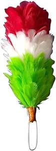 Plumas de Hackle naturales de plumas decorativas de calidad superior para sombrero Glengarry en Italia bandera plumas Hackles disfraz sombrero plumas - Product Image 2