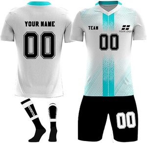 OEM Kit de vêtements de sport de football personnalisable pour filles et hommes Maillots d'entraînement pour jeunes dans le style football Coupe automatisée - Product Image 3