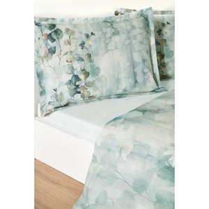 Juego de funda nórdica Özdilek Double Ranforce Nature Drip Green Ropa de cama de calidad premium - Product Image 3