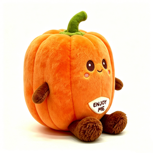 Peluche de calabaza personalizado, juguete de calabaza de peluche, lindo animal de peluche de calabaza, peluche de fruta de otoño - Product Image 5