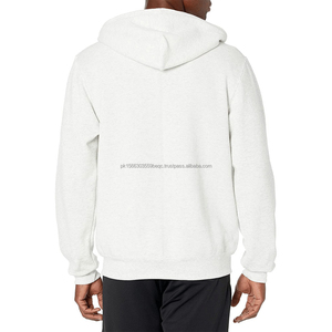 Streetwear d'hiver pour hommes, sweat à capuche zippé avec logo personnalisé, tenue décontractée élégante, chaude et confortable, en polaire, avec impression numérique - Product Image 4