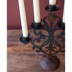 Wedding Tabletop Decoration Candelabra High Quality Metal Copper Candelabra Unique <b>Candle</b> Jar <b>Holder</b> Modern Home Decor Supply - Product Image 6
