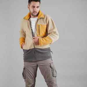 Chaqueta de Forro Polar para Hombre, Diseño Nuevo, OEM, Personalizable con Logotipo Bordado, Chaqueta de Forro Polar para Senderismo al Aire Libre, Chaqueta de Invierno para Otoño - Product Image 2