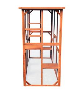 Casa para gatos al aire libre con jaula para gatos grande con puerta de entrada con 6 plataformas y protección contra la intemperie a la venta - Product Image 2