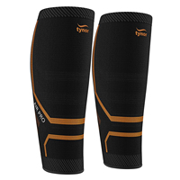 Acheter un soutien élégant pour mollet et tibia Air Pro avec un matériau en néoprène fabriqué en orange et vert