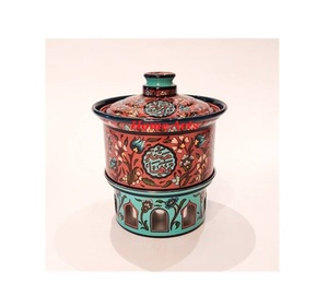 Stainless Steel Different Color Chafing Dish With Meena Work Premium Quality <b>Food</b> <b>Warmer</b> Chafing Dish At Low Price - Product Image 4