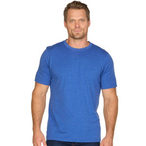 T-shirt décontracté pour homme 100% coton, col rond, manches courtes, grande taille, couleur unie, écologique, respirant, coupe ample - Product Image 3