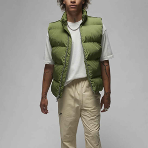 Flambant neuf personnalisé Oem automne et hiver col montant poche à glissière veste d'hiver couleur personnalisée matelassé doudoune hommes gilet - Product Image 1