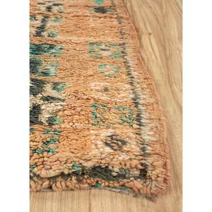 Tapis en laine noués à la main Nuray, motifs abstraits rectangulaires rouge-orange, pour la maison - pour le salon, la chambre à coucher, 9x12 - Pae-4606 - Product Image 4