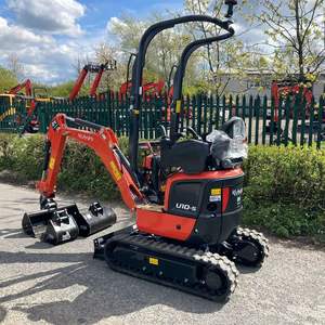 Mini-excavatrice U55-5 Kubota de 5 tonnes avec moteur Komatsu Composants de base inclus Offre Spéciale l'excavatrice sur chenilles - Product Image 1