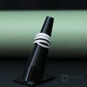 Boda Fiesta 14KT Oro Diamante Anillo Moda Enfocado para Cada Día Especial - Product Image 1