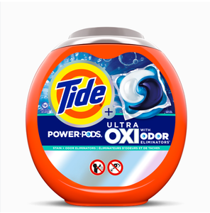 Pour Tide PODS Ultra OXI Détergent à lessive jetable gratuit Pacs 57 solides Livraison rapide Meilleur prix en vente - Product Image 3