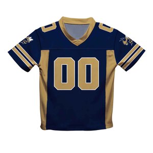 Maillot de football américain personnalisé pour jeunes, col en V, manches courtes, évacuation de l'humidité, numéros d'équipe, impression par sublimation pour garçons - Product Image 4