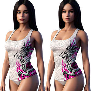 Camiseta sin mangas informal para mujer, diseño ligero y cómodo, camiseta perfecta para uso diario en verano - Product Image 4