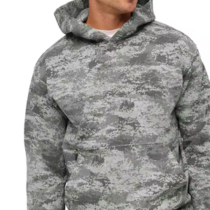 Sudadera con Capucha Personalizada con Cierre, 100% Algodón French Terry, para Hombre, Casual, Invierno, Resistente al Viento, Impermeable, Transpirable, 410g, Corte Regular, Alta Calidad - Product Image 3