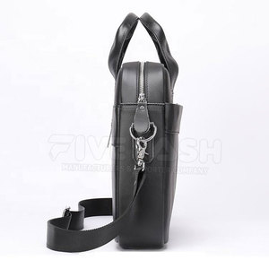 Leather <b>Laptop</b> <b>Bag</b> Premium Quality Design With Spacious Compartments Durable Material Perfect For Office <b>Work</b> Travel - Product Image 5