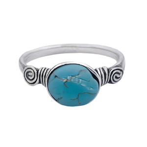 <b>Silver</b> Plated Fashion <b>Rings</b> with Colorful Stone Accents for Trendy Resale Collections - Product Image 2