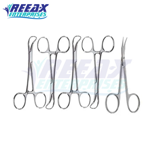 Ensemble d'instruments de chirurgie plastique en acier inoxydable personnalisés de haute qualité, réutilisables, certifiés CE, pour usage hospitalier, REEAX ENTERPRISES - Product Image 2