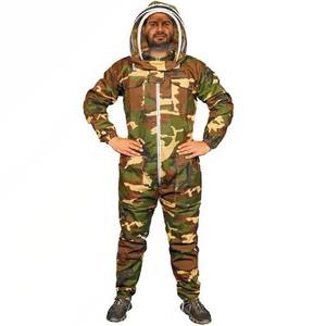 Best Beekeeping <b>Suit</b> <b>Full</b> <b>Body</b> Cotton <b>Suit</b> Breathable Durable Protective Workwear Coverall For Professional Bee Keepers With OEM - Product Image 6